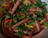 A picture of step 11 of Stir fried sauteed smokies #mykidsfavouritedishcontest.