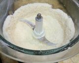 A picture of step 2 of Coconut Custard Pie.