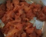 A picture of step 1 of Tikka macroni.