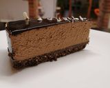 Foto del passaggio 11 della ricetta Cheesecake al triplo cioccolato