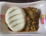 Pounded Yam and Egusi Soup with Bitterleaf recipe step 9 photo