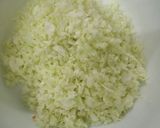 A picture of step 2 of Veg. Manchurian.