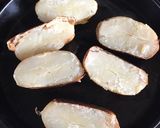 A picture of step 1 of Twice Baked Breakfast Potatoes.