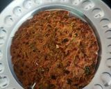 A picture of step 5 of Jowar paratha.