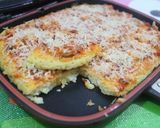 Foto langkah ke 7 dari resep Pizza nasi teflon /happycall.