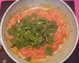 Foto del paso 3 de la receta Huevos revueltos con judías y tomate