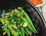 Hình bước làm 4 của món Đậu Bắp(Bắp Còi) Xối Mỡ Hành