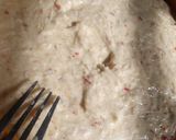 A picture of step 2 of Yam patties.