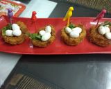 A picture of step 7 of Peri Peri Flavour Bird Nest.
