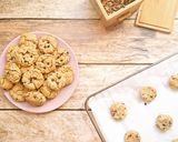 Une image de l'étape 3 de Cookies au rooibos orange/eucalyptus.