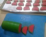 Foto langkah ke 4 dari resep Kuker watermelon ekonomis cm pake 2 knng telur..