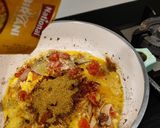 A picture of step 3 of Egg Biryani.