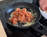 Foto del paso 4 de la receta: Ñoquis, pavo marinado y berenjena