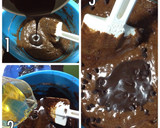 Foto langkah ke 3 dari resep Brownies Sungai Coklat.