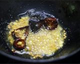 A picture of step 1 of Red Coconut Chutney.