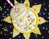 A picture of step 5 of Muskmelon Milkshakes.
