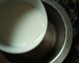 A picture of step 1 of Doodh patti.