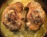 A picture of step 2 of California Farm Cauliflower Steak in Cashew Cheese Sauce.