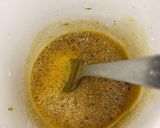 A picture of step 1 of Milk and Honey Iced Coffee.