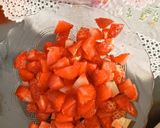 Foto langkah ke 1 dari resep Strawberry Overnight Oat with Yogurt.