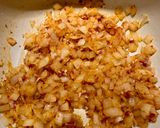 A picture of step 2 of Red Lentil Soup.