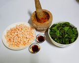 รูปขั้นตอนการทำที่ 3 ของ กุ้งผัดกะเพรา