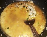 A picture of step 5 of Lemon prawn rice.