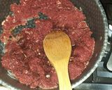 Foto del paso 5 de la receta: Espagueti con salsa bechamel y trozos de carne (al horno)