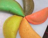 Foto langkah ke 6 dari resep Martabak lenggang/martabak lipat RAINBOW anti gagal KEKINIAN.