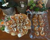 A picture of step 5 of Roasted Sweet Potatoes with Marshmallows and Walnuts.