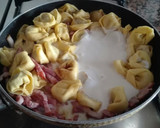 Foto del paso 3 de la receta: Tortellinis con bacon
