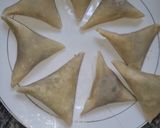 A picture of step 7 of Oven samosa wraps.