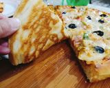 A picture of step 5 of Chicken Tikka Pizza 🍕🍕.