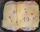 Foto del paso 7 de la receta: Lasaña con lomito ahumado, queso y vegetales #Mercado