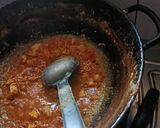 A picture of step 5 of Palak paneer.