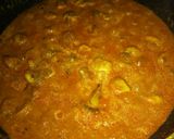 A picture of step 8 of Mushroom cream masala.