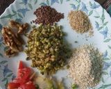 A picture of step 1 of ओएट्स स्प्रोउट मसाला.