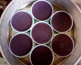 รูปขั้นตอนการทำที่ 7 ของ ขนมมันม่วงนึ่ง