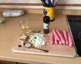 Foto del paso 1 de la receta: Salchichas en Aceite