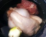 Une image de l'étape 1 de Poule au pot et paleron de boeuf😋.