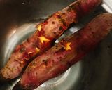 Hình bước làm 1 của món Khoai lang mật luộc