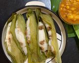 A picture of step 7 of Enduri Pitha - An Oriya Delicacy (Turmeric leaf infused dish).