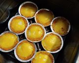 Hình bước làm 3 của món Bánh tart trứng đế khoai lang yến mạch