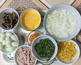 Hình bước làm 8 của món Súp bắp gà nấm
