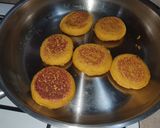 Foto langkah ke 7 dari resep Pia labu isi keju rendah karbo (keyo, debm dan low carb).