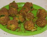 A picture of step 3 of Quinoa-mung veggie cutlets.