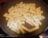 Foto del paso 5 de la receta: Pasta elicoidal con panceta curada y tomatitos