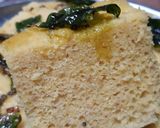 A picture of step 3 of Khaman dhokla.