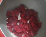 A picture of step 2 of Beetroot cooler smoothie.
