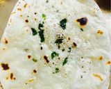 A picture of step 2 of Punjabi Dinner thali.